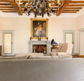 8 Bedroom Villa with Pool near Certaldo, Tuscany, Sleeps 14 - 15